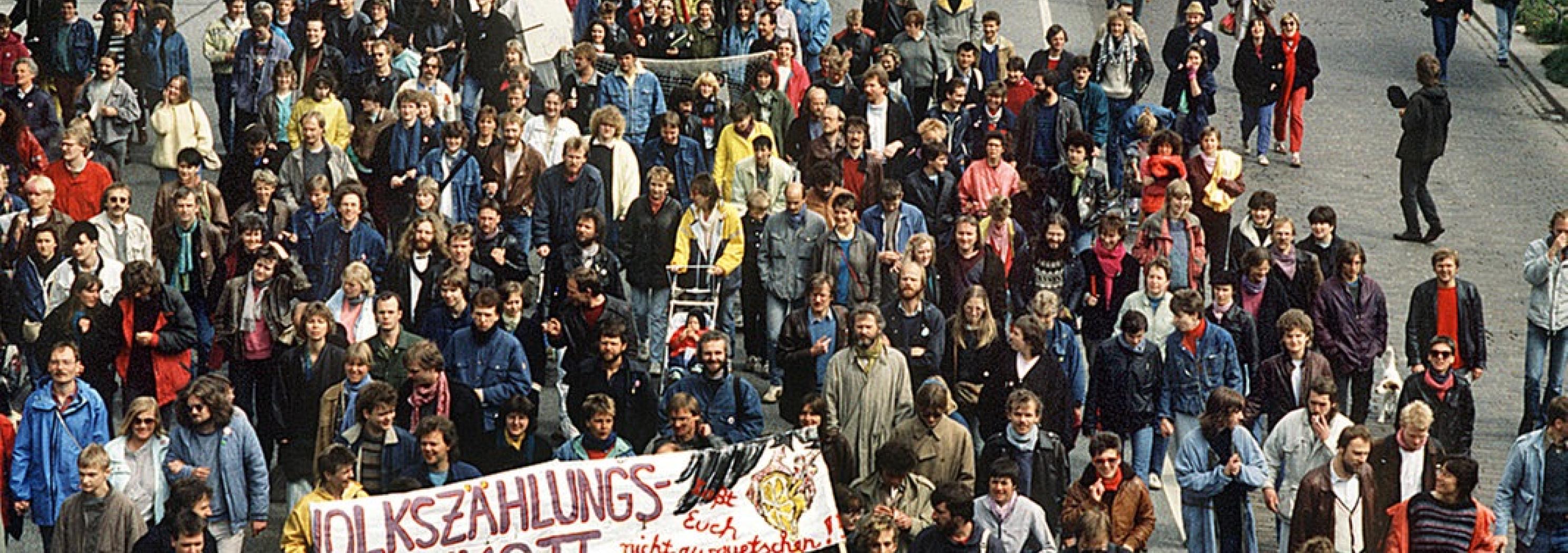 Protest gegen die Volkszählung 1983 in Deutschland