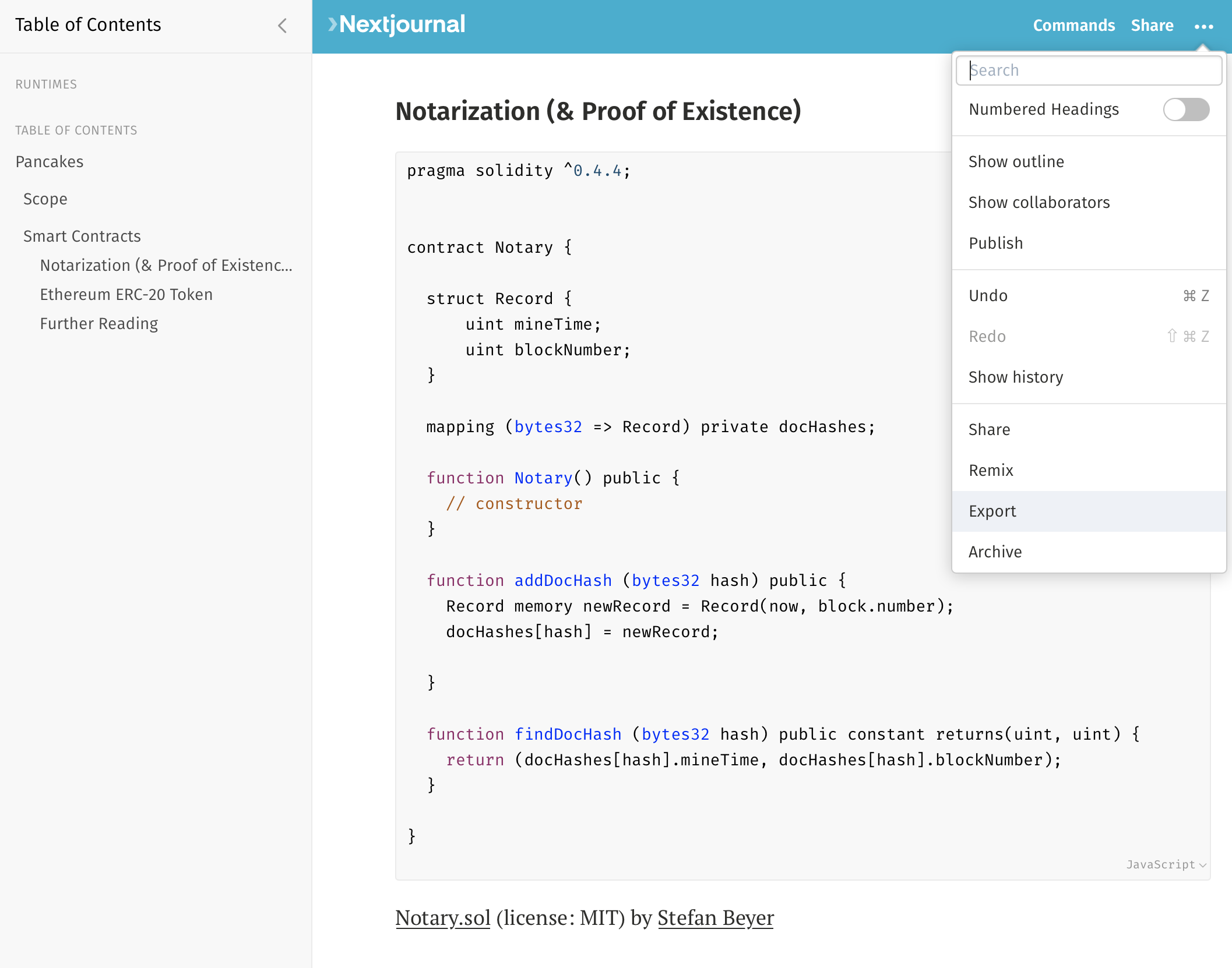 Publishing on Nextjournal | netidee