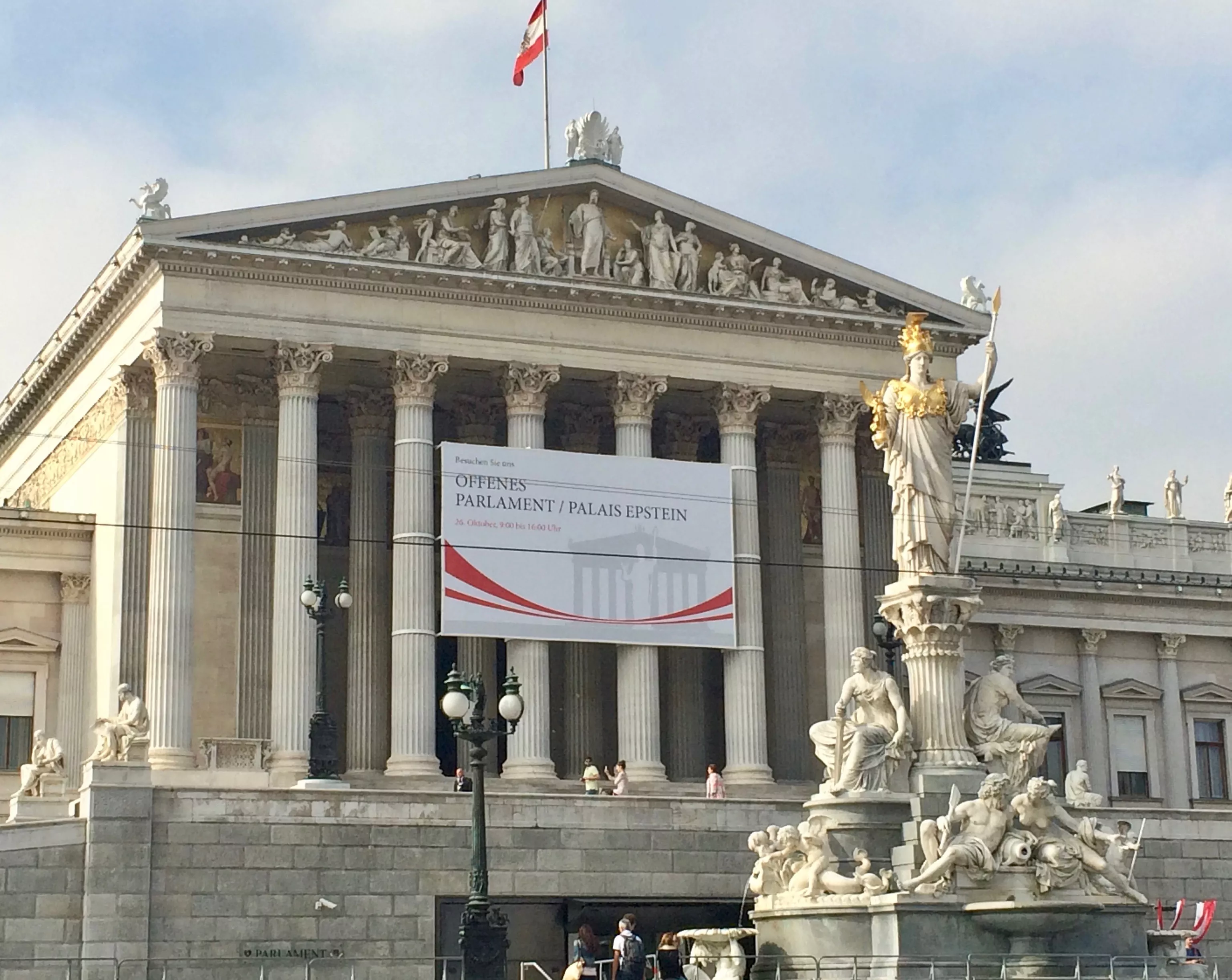 Das Parlament in Wien (Foto: Mathias Huter)