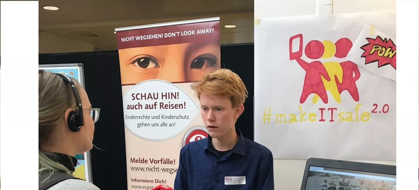 Peer Expert Florian im Interview mit dem ORF