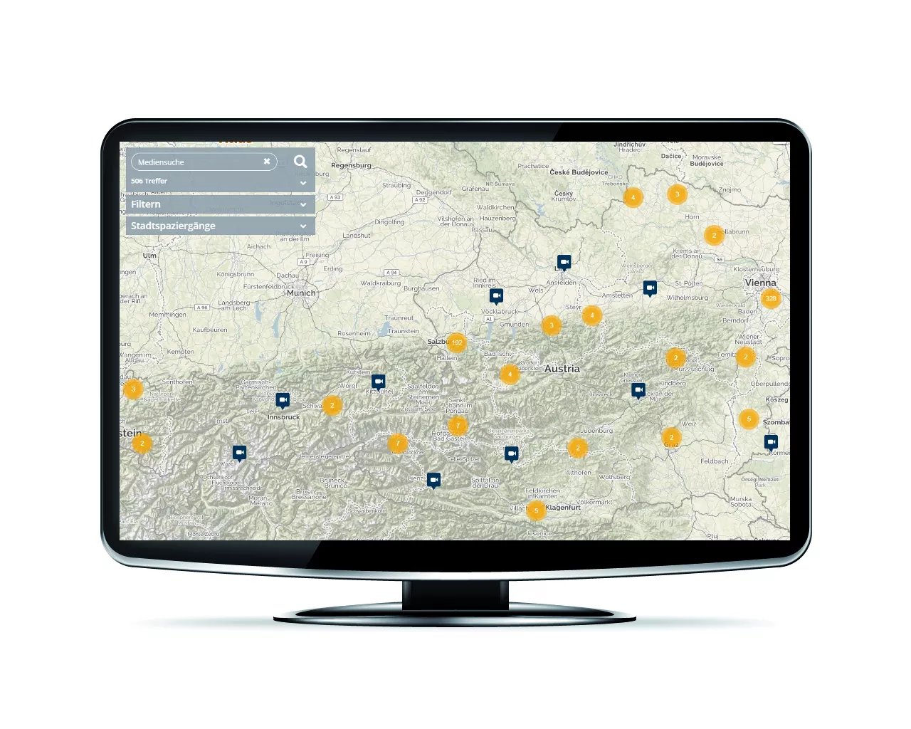 Der AV-Atlas der Österreichischen Mediathek