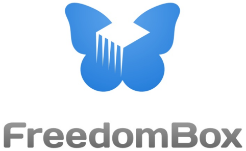 FreedomBox Logo und Schriftzug