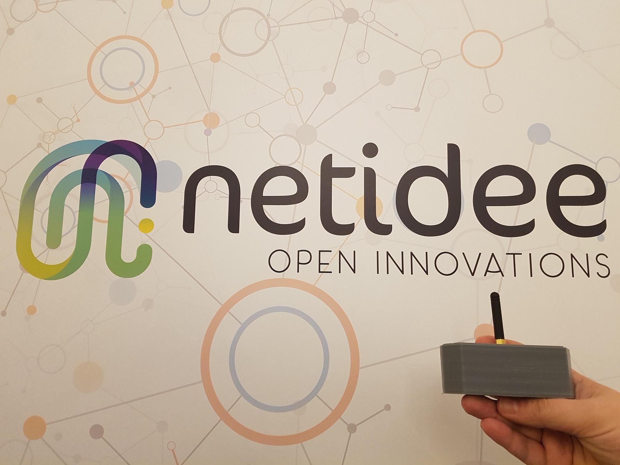 Netidee mit Sensor