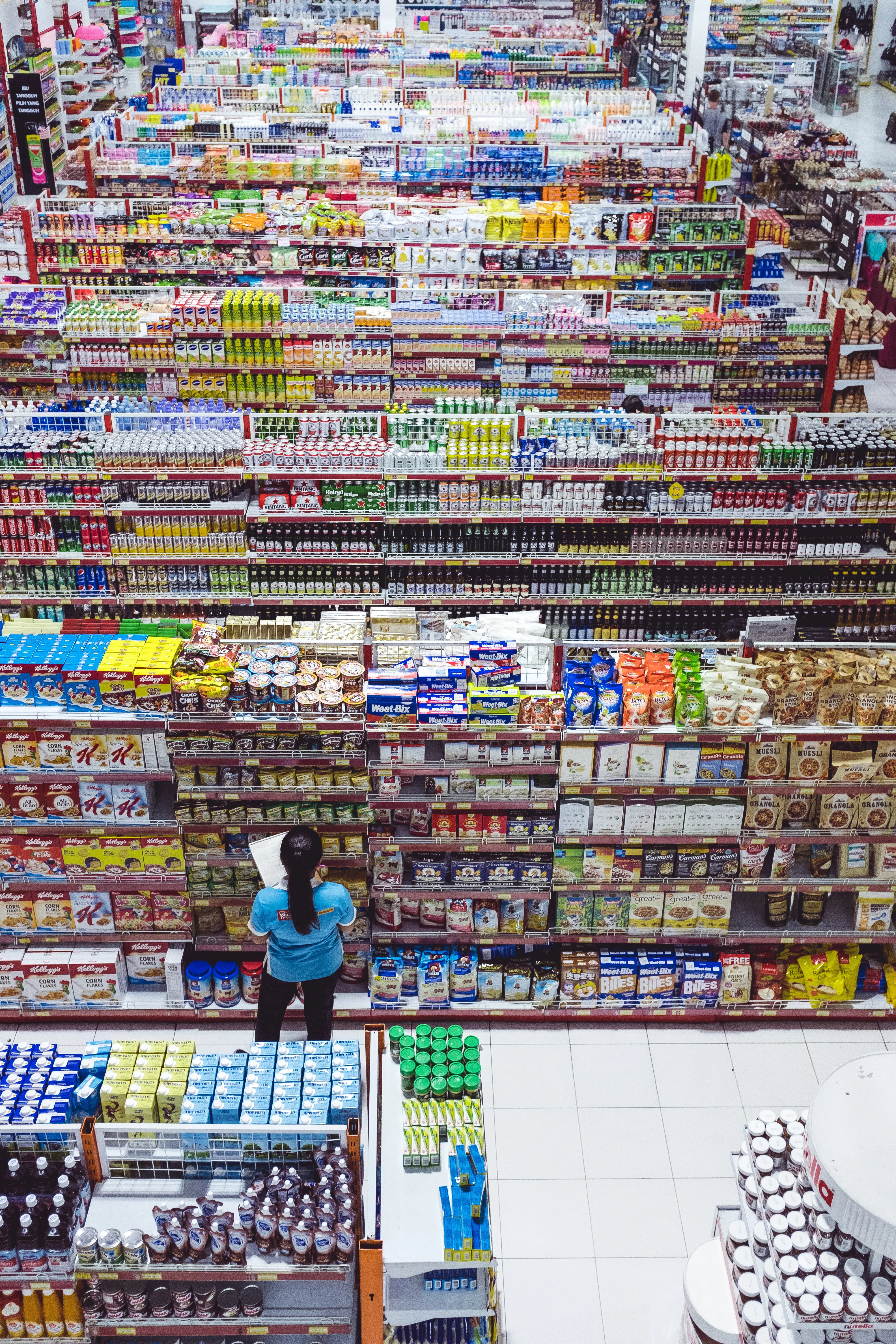 Ein Supermarkt
