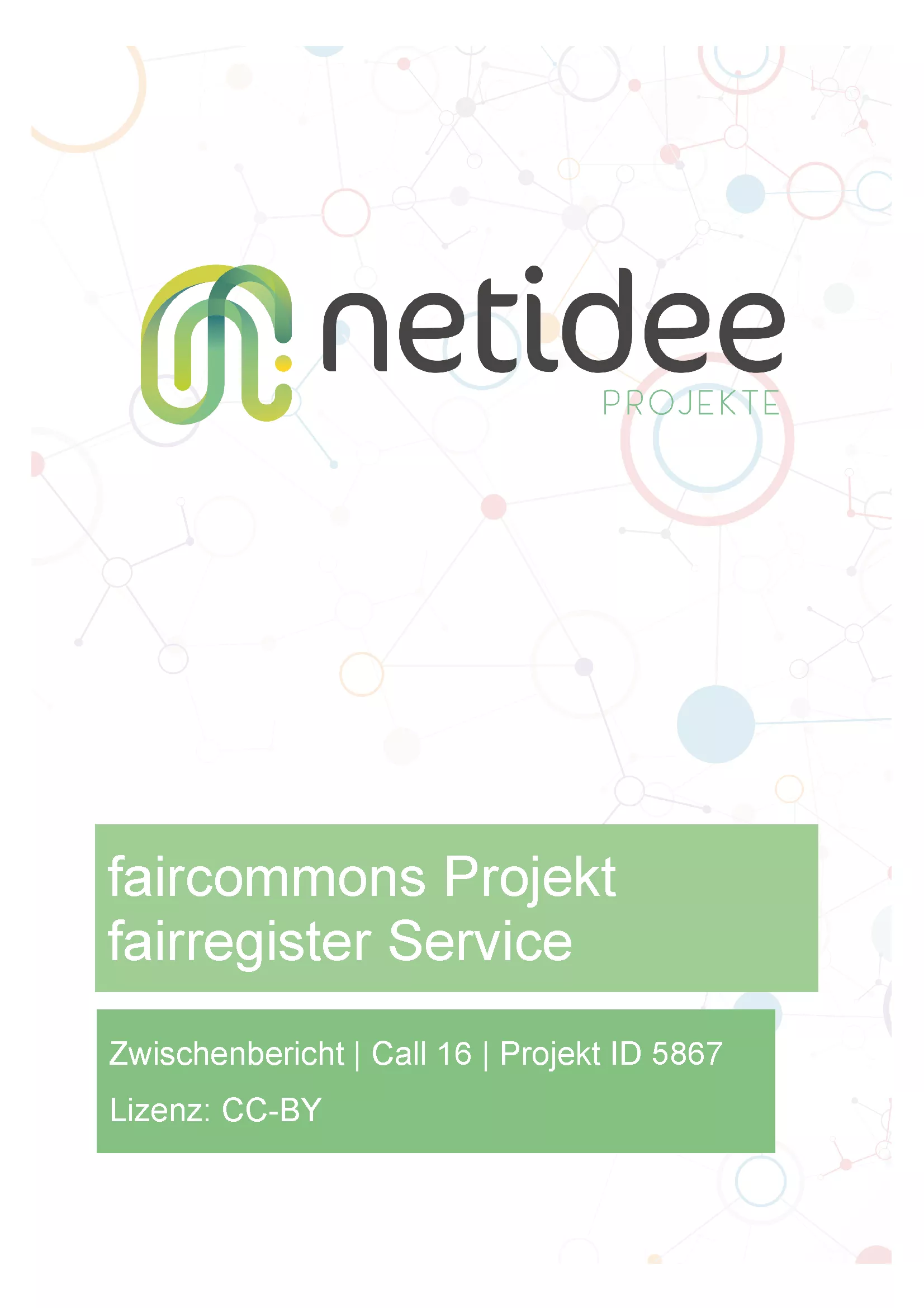 faircommons Zwischenbericht