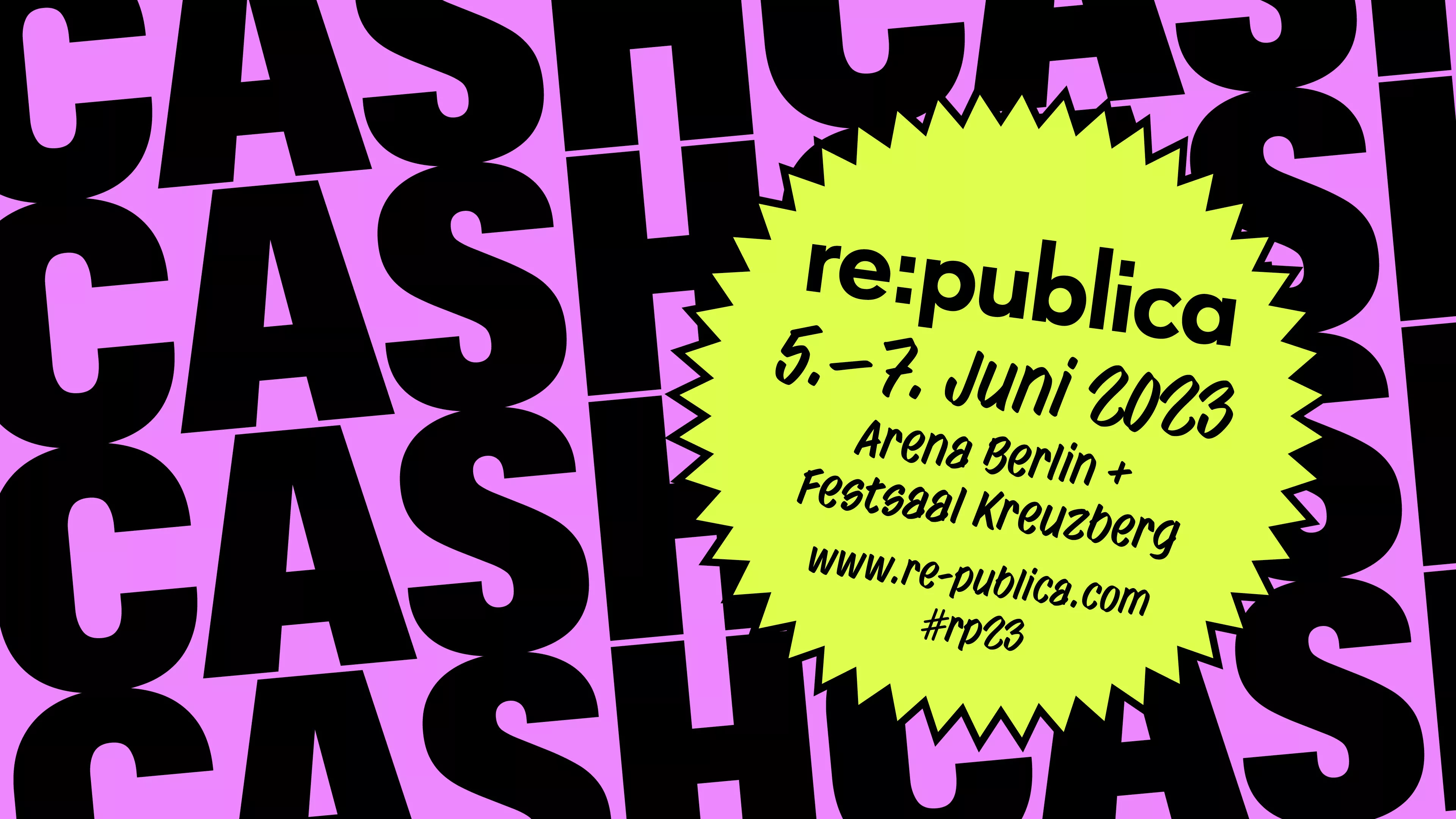 Keyvisual der re:publica, Copyright: re:publica Berlin