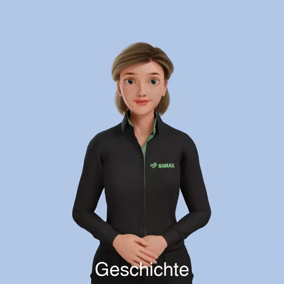 Die DGS Gebärde für "Geschichte" als Gif