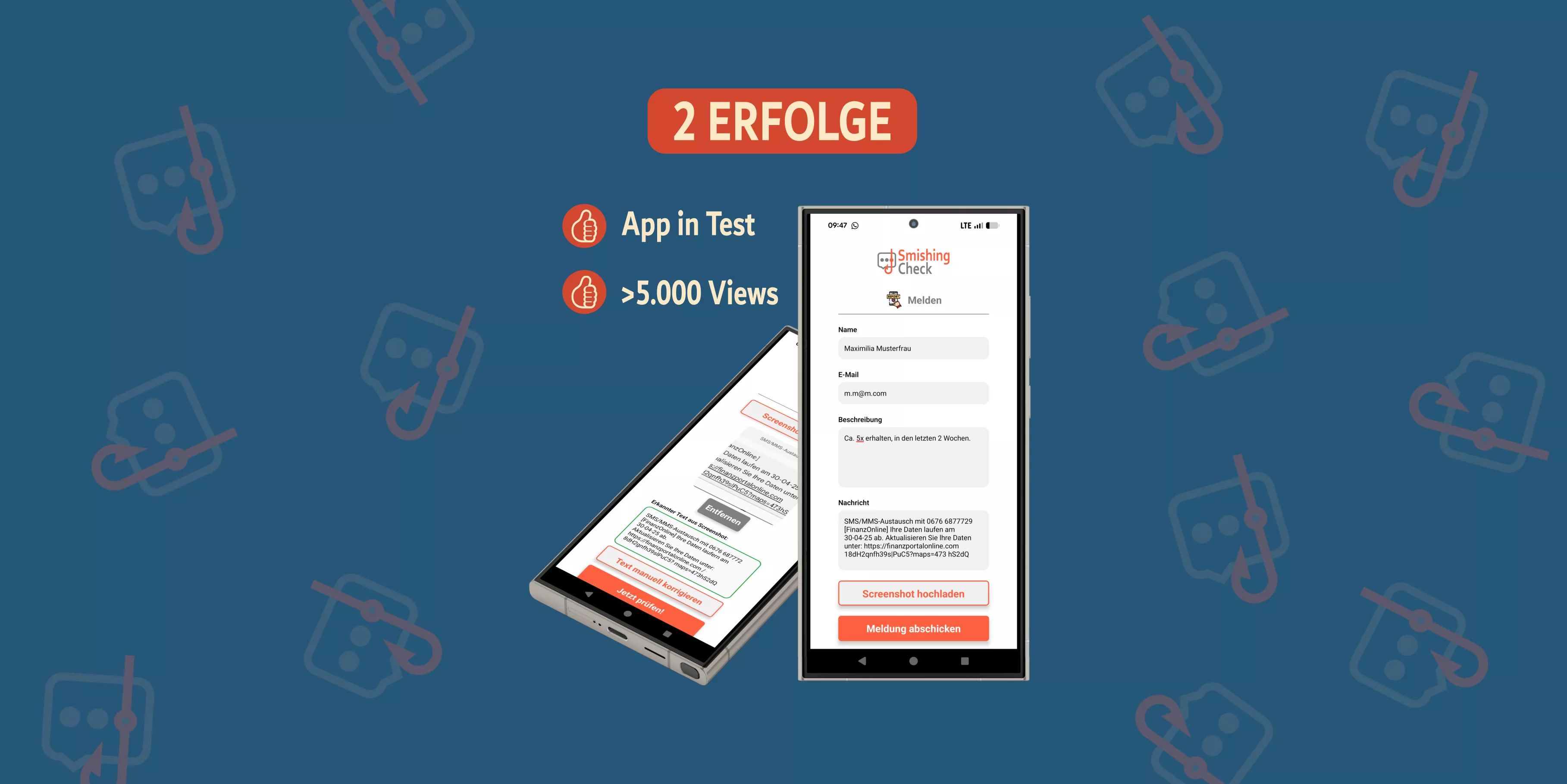 Mockups des aktuellen Entwicklungsstandes
