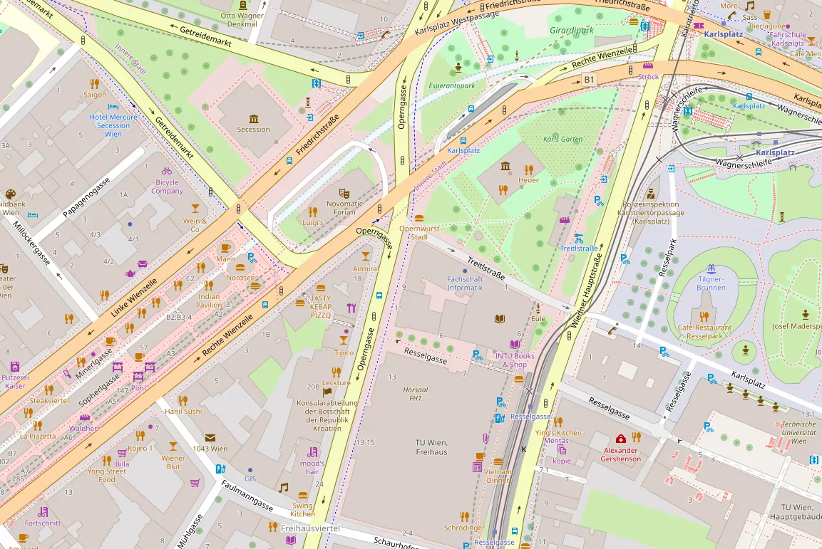 OSM Standard Stil