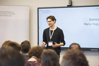 Florian Nagy bei Next Generation AI Event