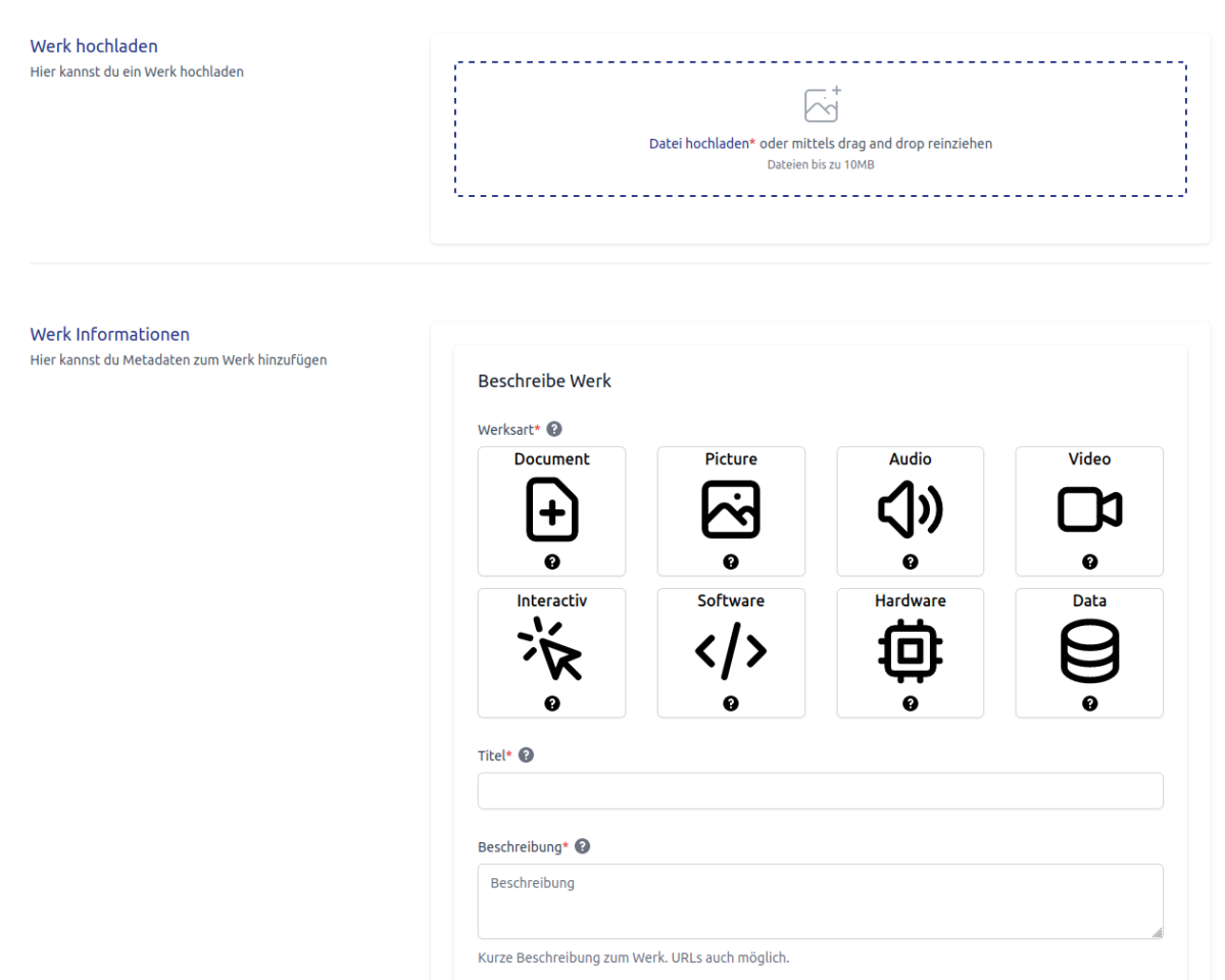 Screenshot des Registrierungsprozesses