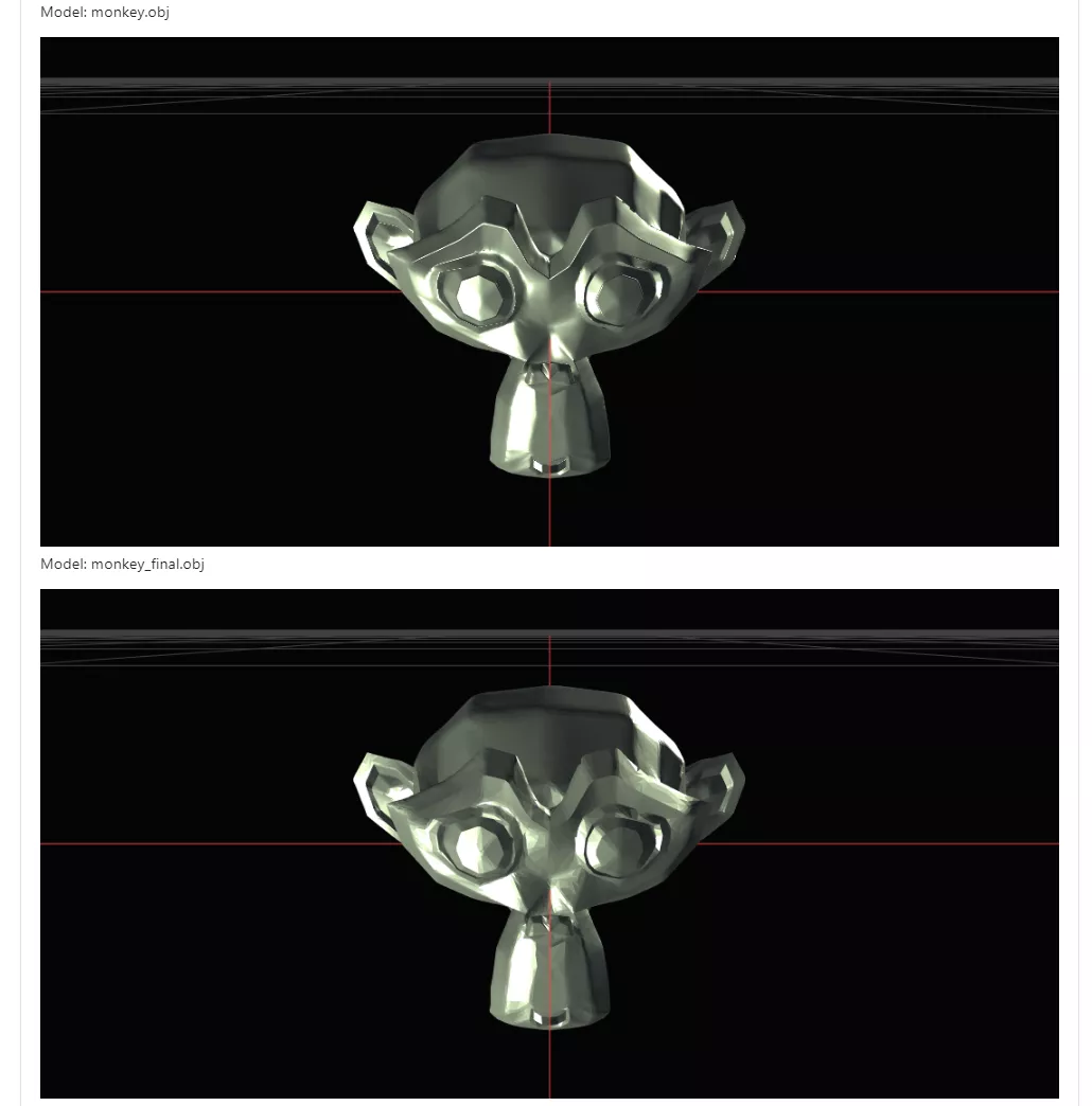 Web Applikation - Anzeige des Resultats im Vergleich mit dem Original