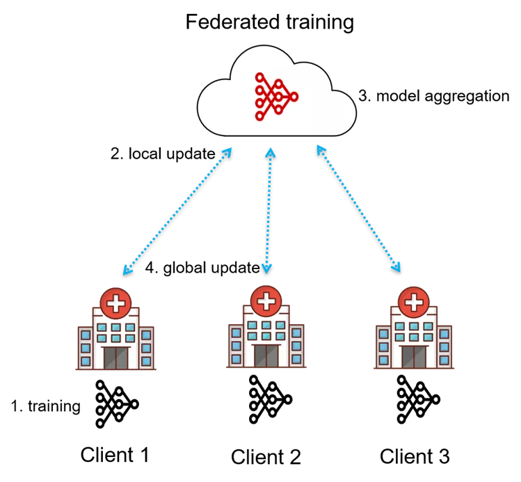 FL training workflow