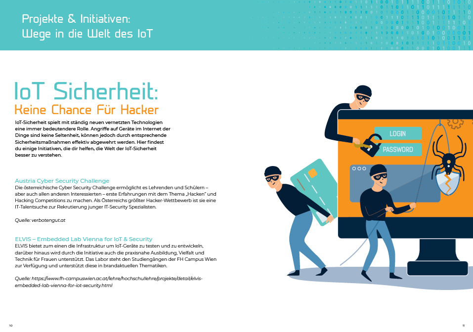 Auch zum Thema IoT-Sicherheit gibt es mittlerweile einige Initiativen