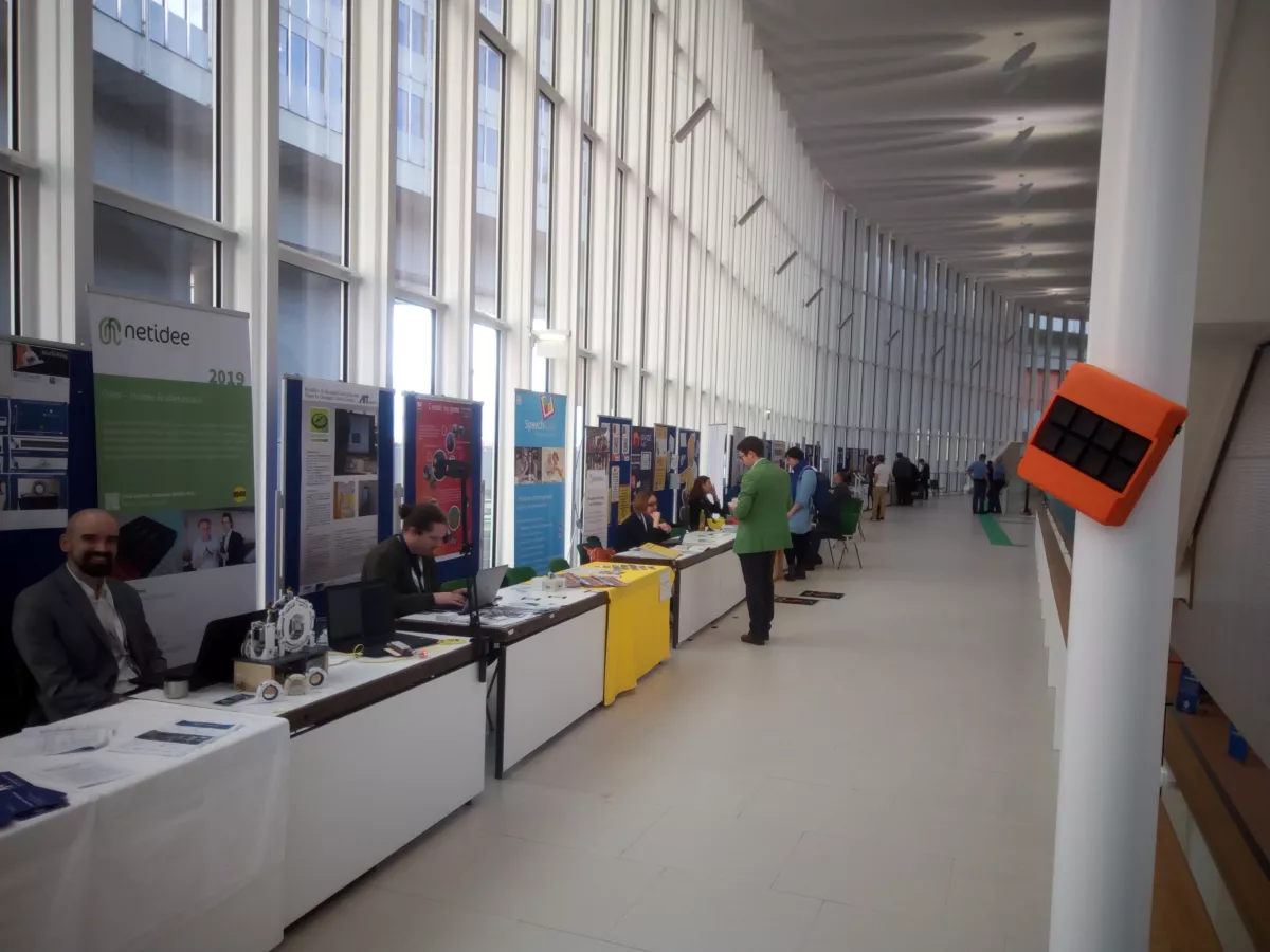 Messebereich auf der Zero Project Conference 2020