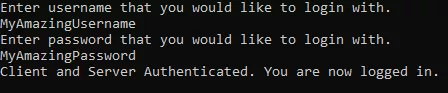 Loginvorgang