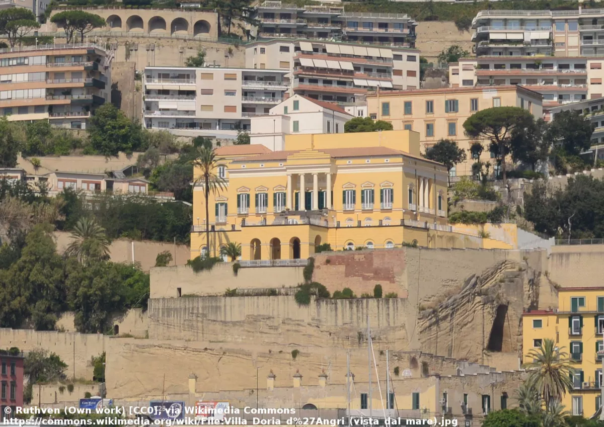 Der Veranstaltungsort: Die Villa Doria d'Angri