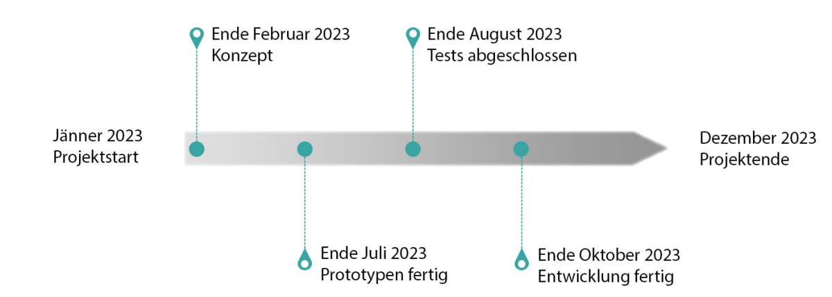 Projektzeitplan