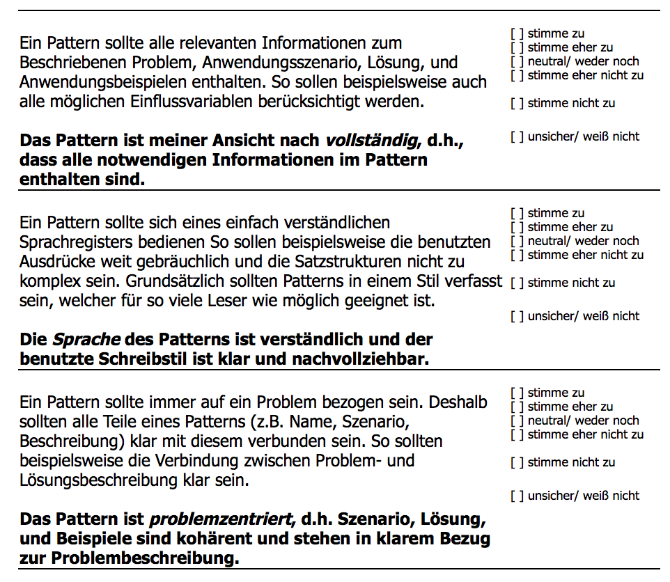 Bewertungsbogen Teil 2