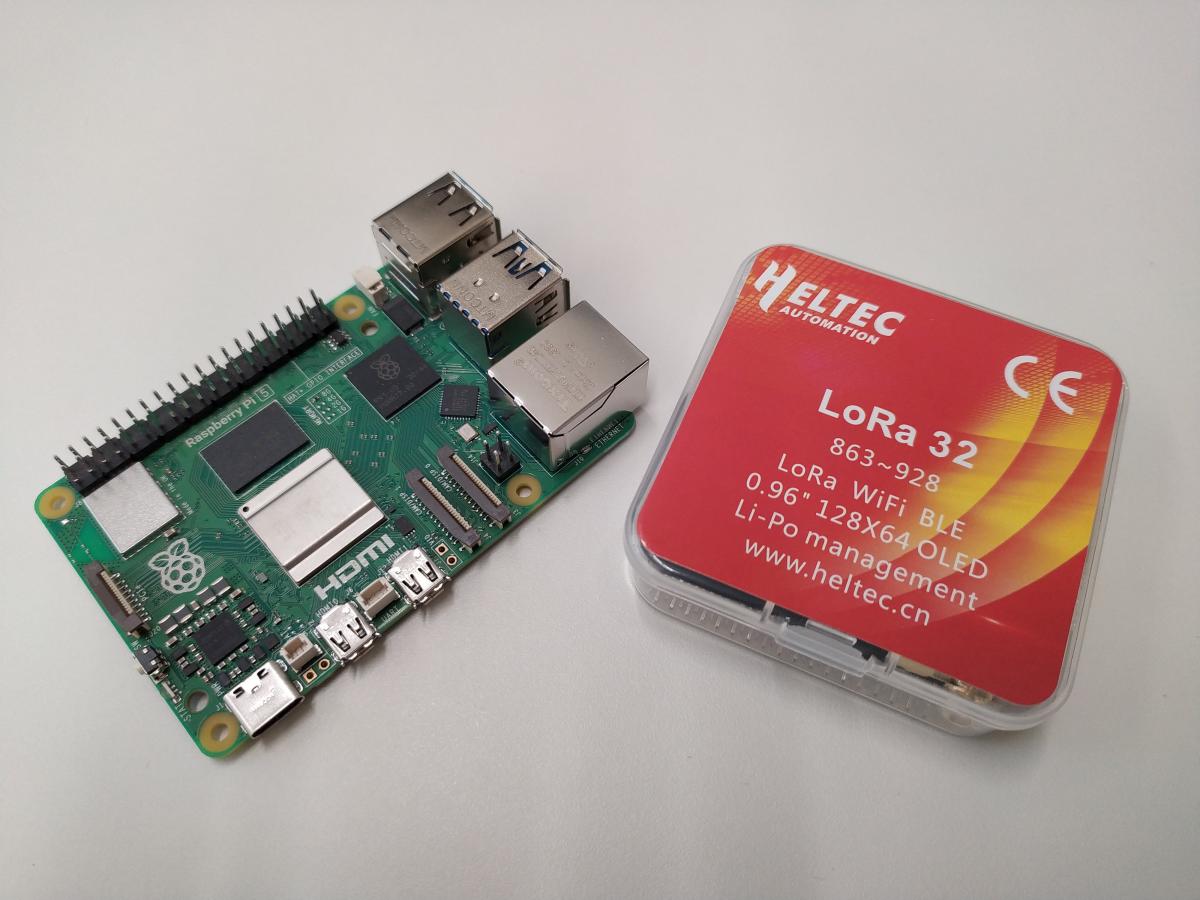 Raspberry PI and LoRaWAN module