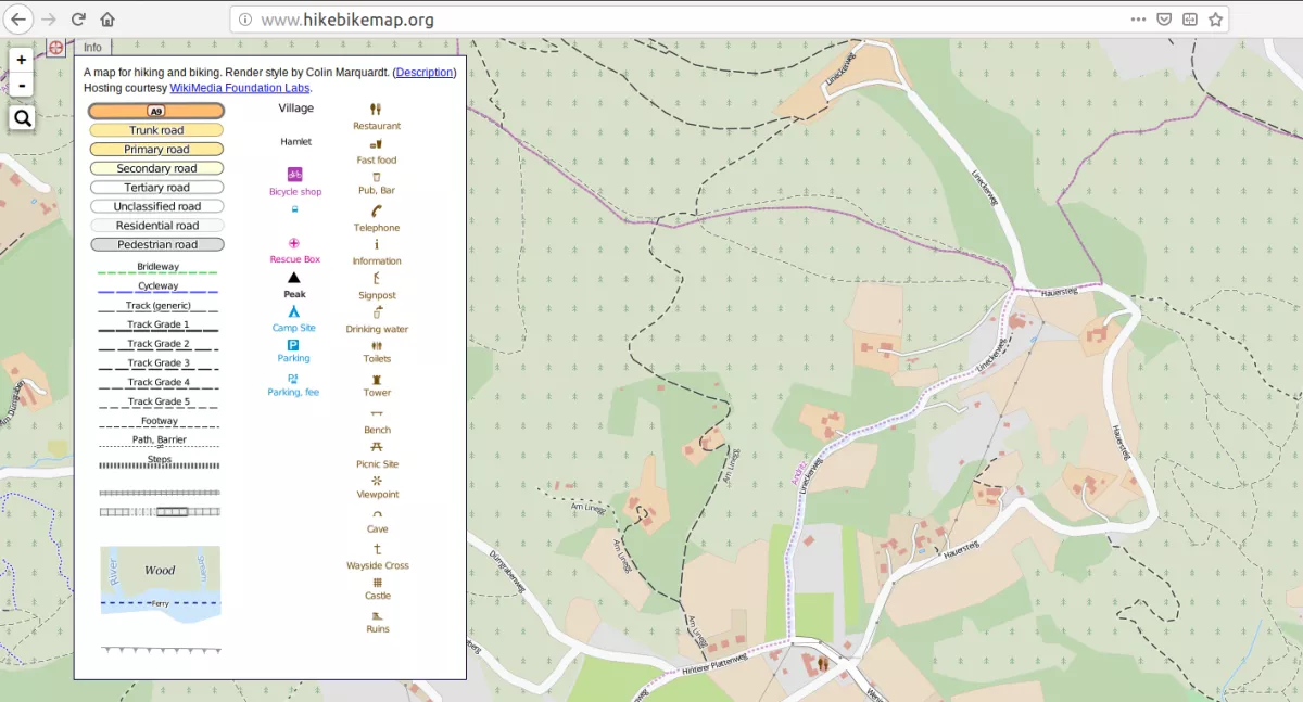 HikeBikeMap
