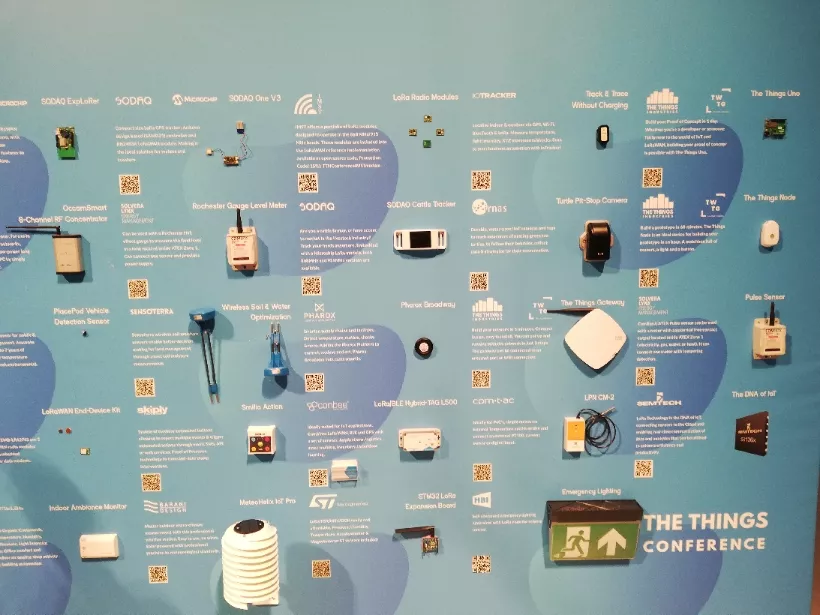 LoRaWAN Technologie Wand