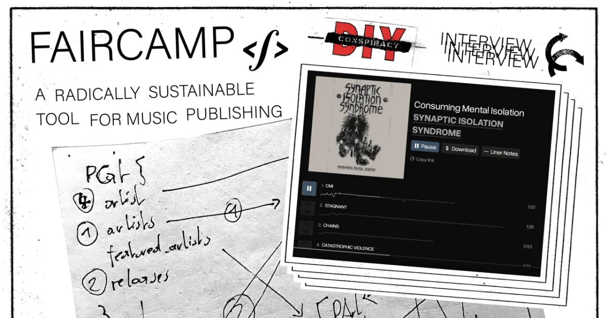 Faircamp: A Radically Sustainable Tool for Music Publishing – DIY Conspiracy Interview