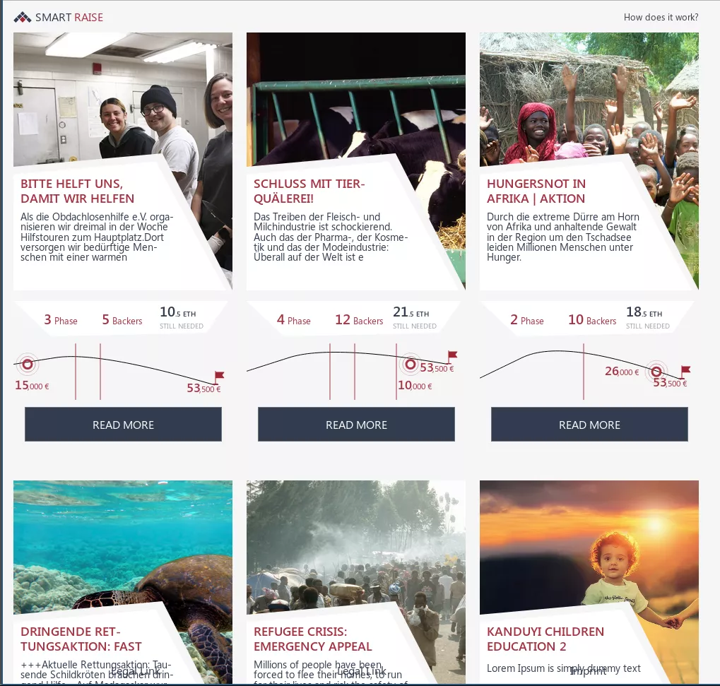 Smartraise Front End