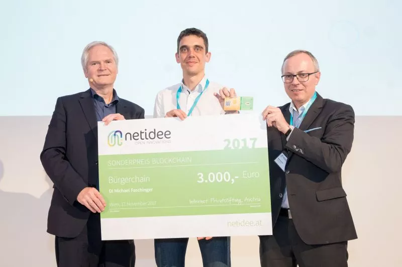 Die Gewinner der Sonderkategorie "Blockchain"