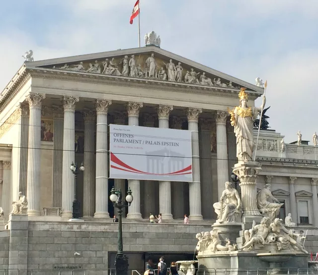 Das Parlament in Wien (Foto: Mathias Huter)