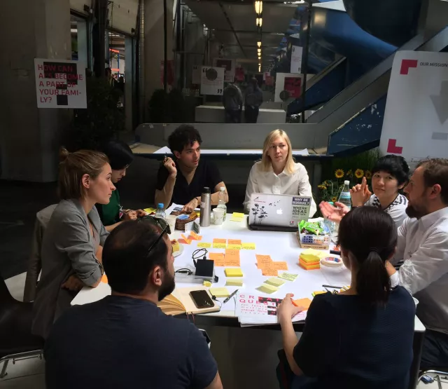 Arbeitsgruppe "Future Home" des Future Innovators Summit. Credit: CC-0 BY (Arina Tsukada)