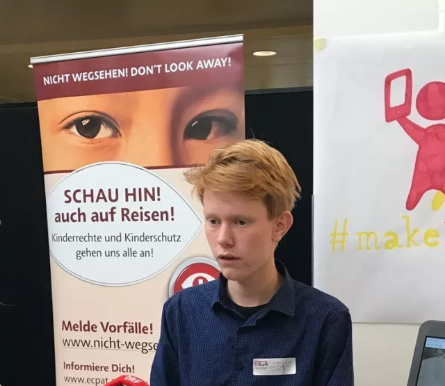 Peer Expert Florian im Interview mit dem ORF