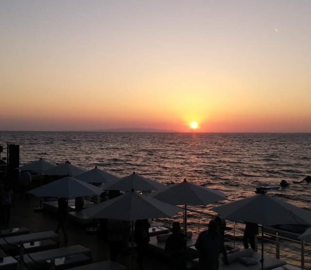 Sunset near Castiglione della Pescaia, Italy