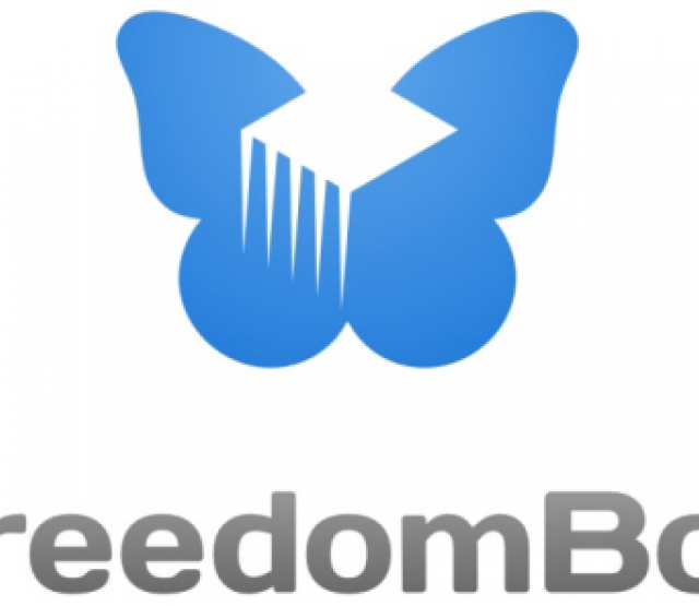 FreedomBox Logo und Schriftzug