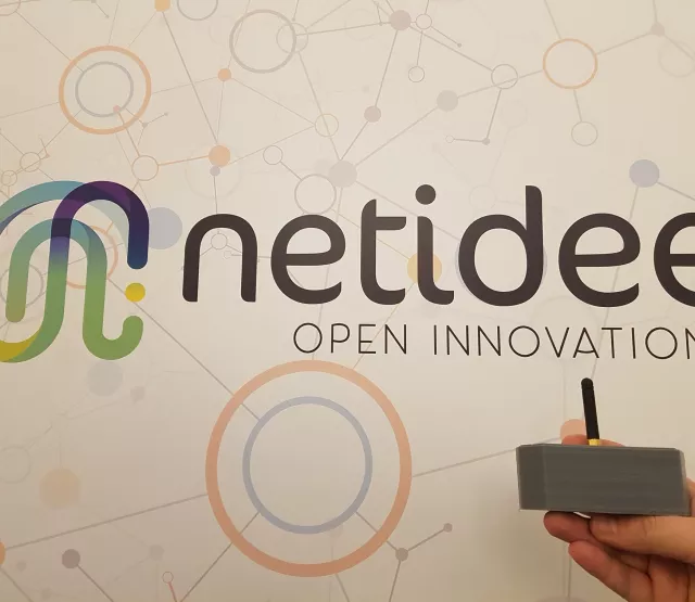 Netidee mit Sensor
