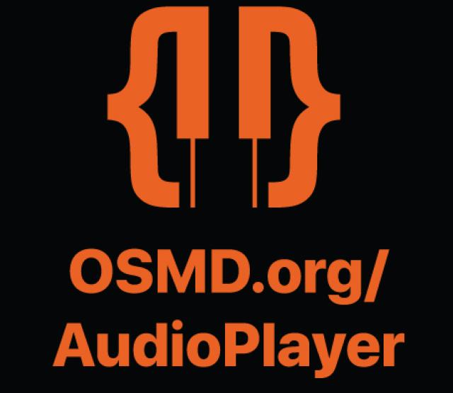 Logo OSMD Audio Player