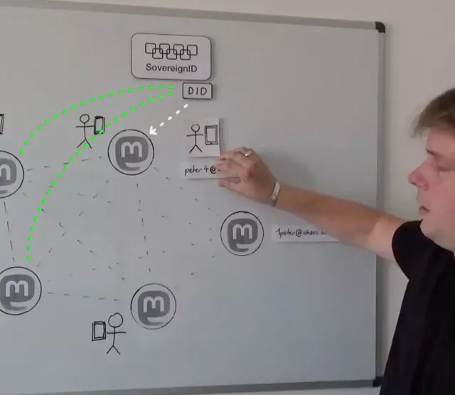 Markus erklärt wie DIDs verwendet werden können