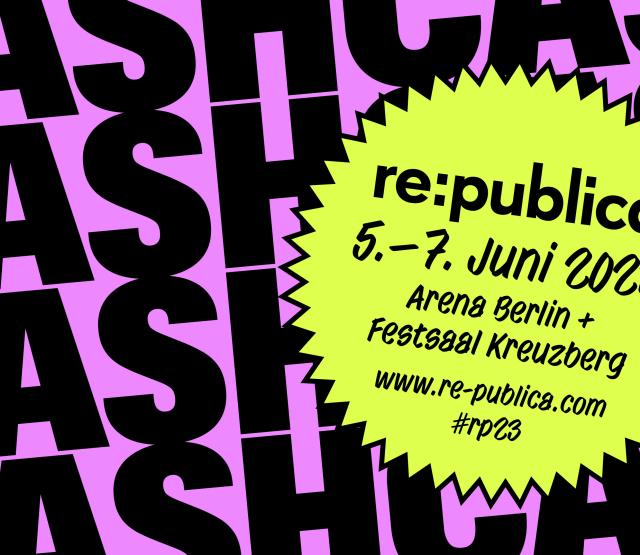 Keyvisual der re:publica, Copyright: re:publica Berlin