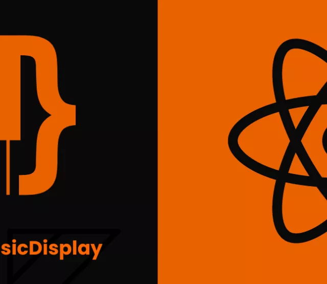 Logos von OSMD und React Native