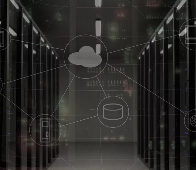 Image of a heterogeneous data center.