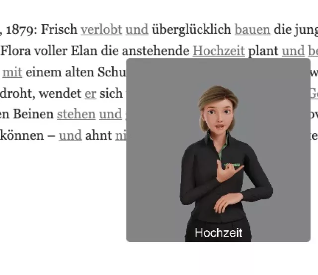 Screenshot vom Prototyp eqREADER 