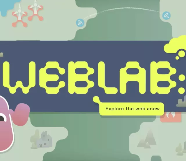 WebLab Logo mit Hintergrund