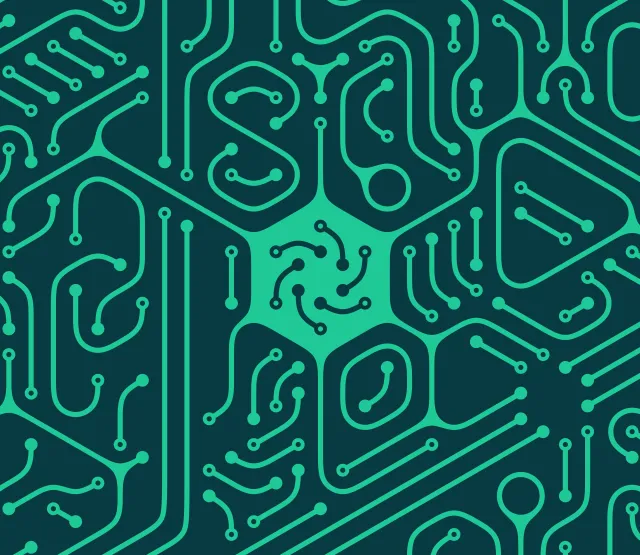 Abstract picture of connected componentss.