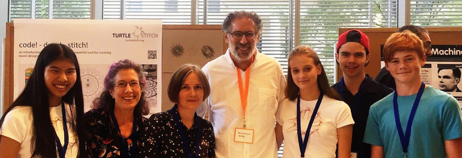 Turtlestitch Team with Mitchel Resnick