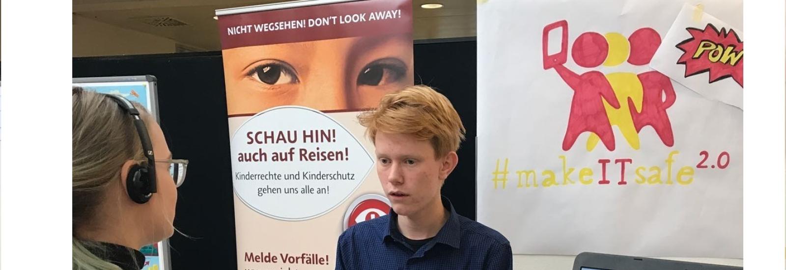 Peer Expert Florian im Interview mit dem ORF