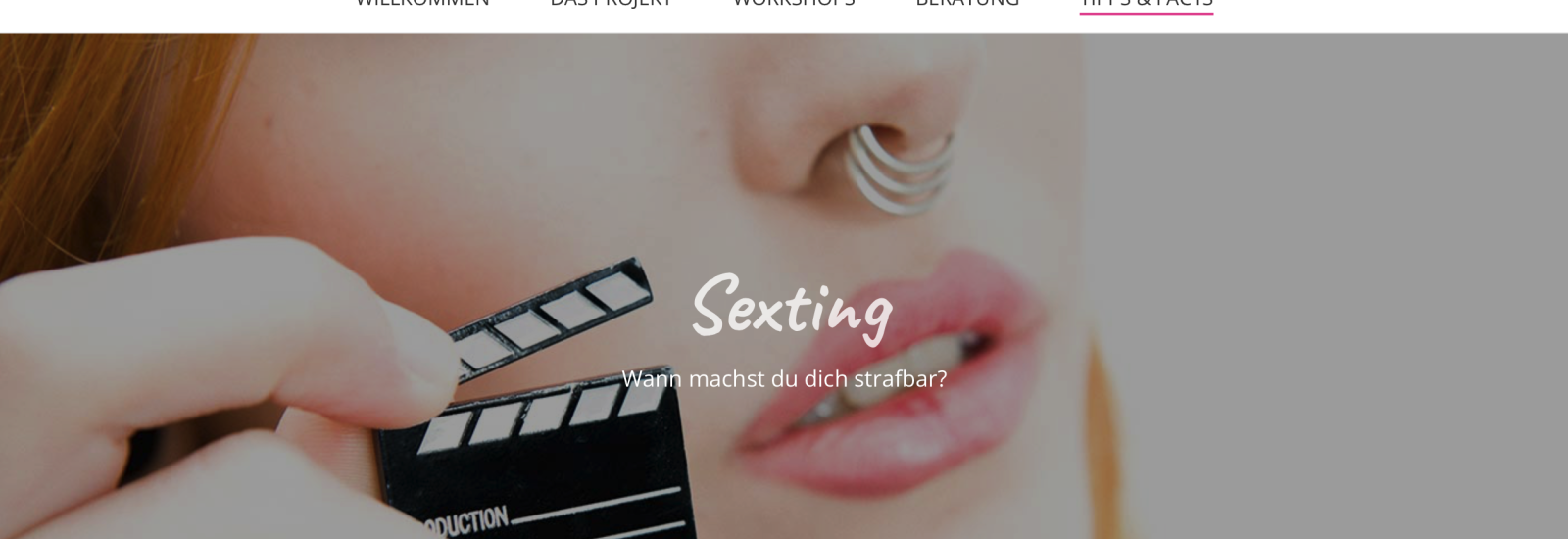 Screenshot Seetalks Webseite