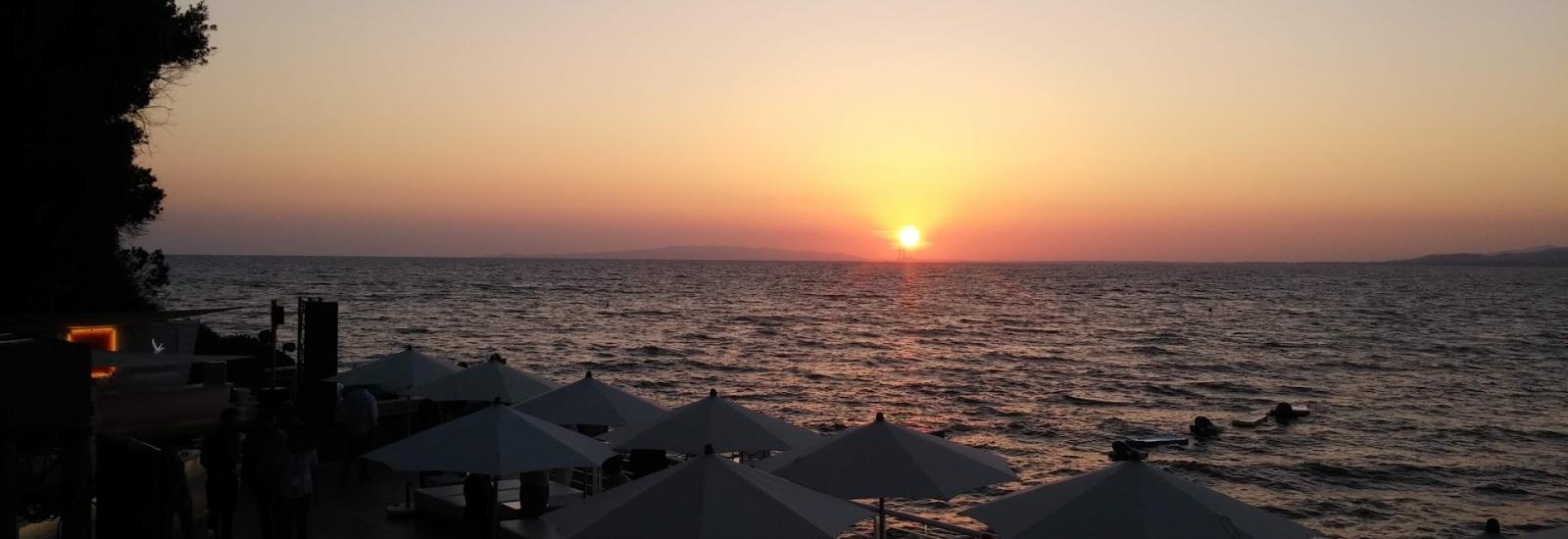 Sunset near Castiglione della Pescaia, Italy