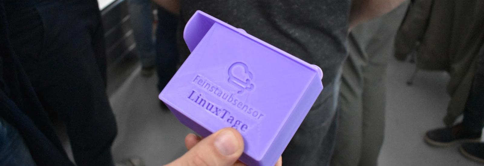 3D gedrucktes Feinstaubsensor Gehäuse