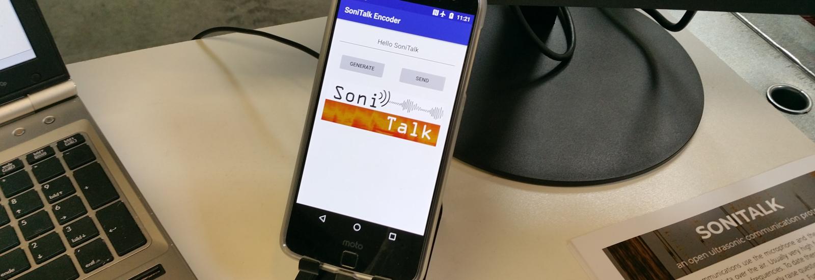 SoniTalk encoder prototype