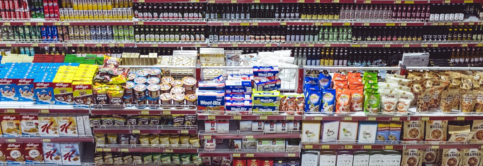 Ein Supermarkt